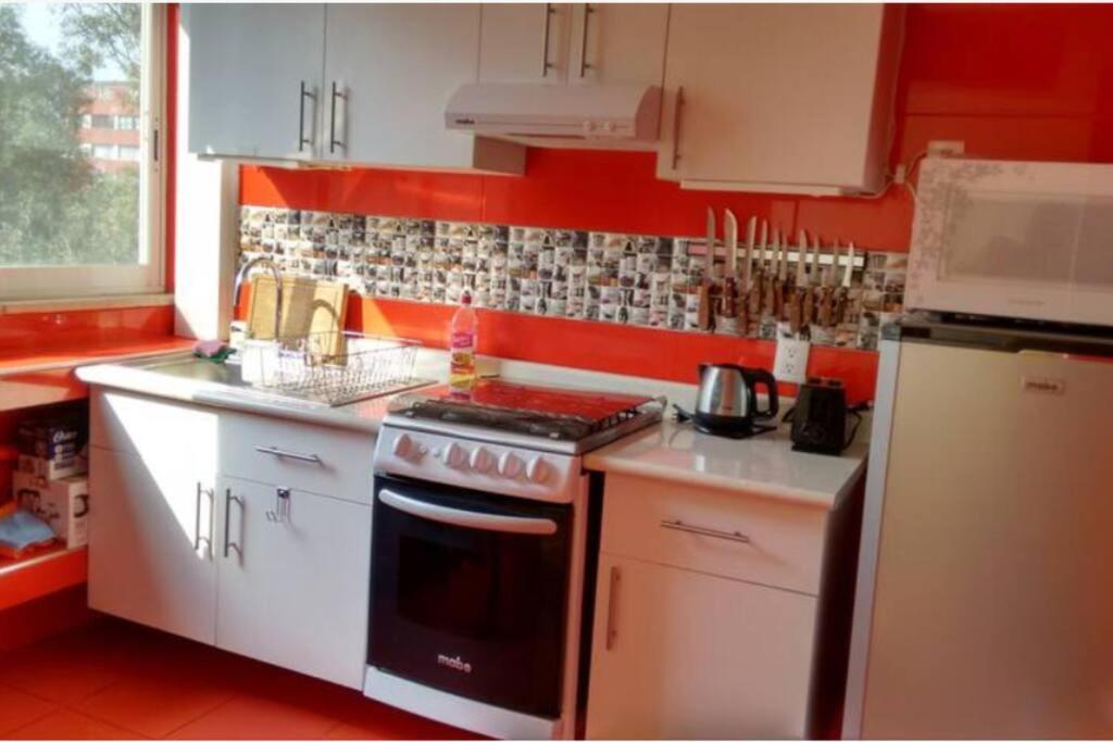 דירות מקסיקו סיטי Depto Equipado, A Min Del Centro Historico, Cdmx. מראה חיצוני תמונה